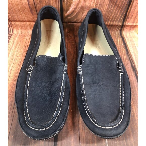 Timberland Earthkeepers Blue Leather Slip on Loafer Boat Shoes Mens 10.5 (j6b) - Picture 2 of 10